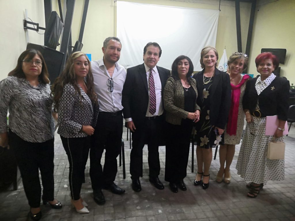 Dr Félix Cerezo presidente de la CDHP y Valentín Paredes Presidente de la ASPEC