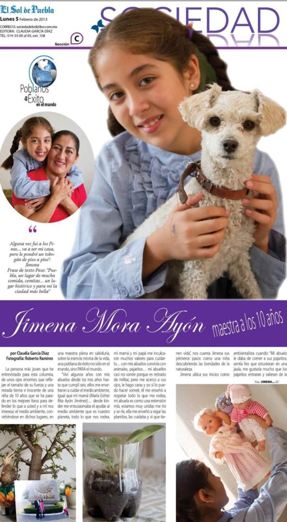 JIMENA MORA AYÓN de SALVA AL MAR Y SU MAMÁ RITA AYÓN