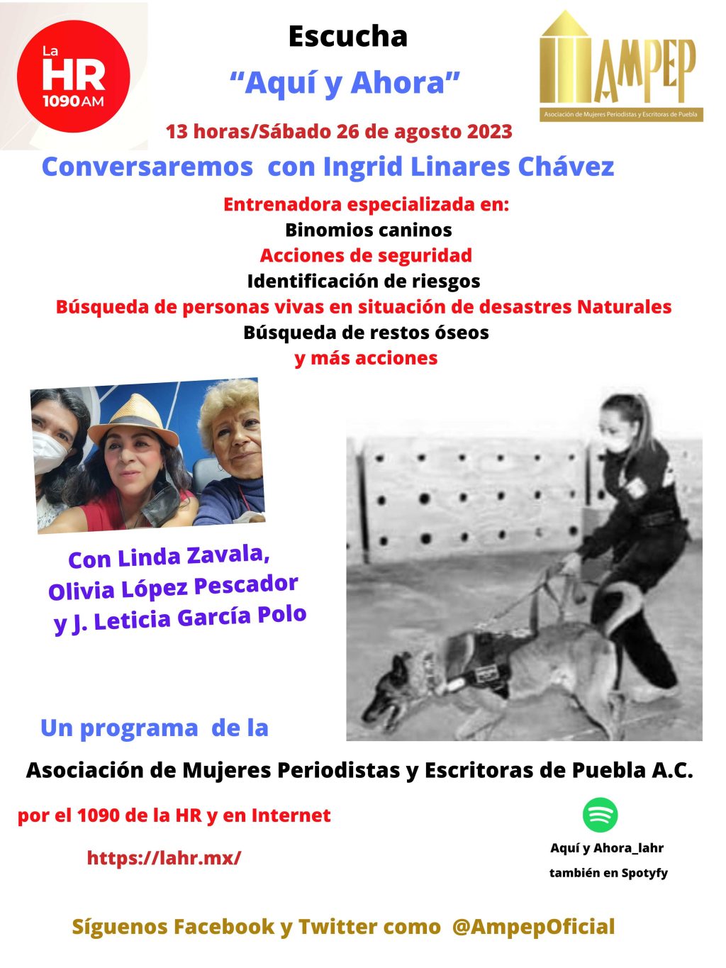 RADIO AMPEP sabado 26 de agosto 2023